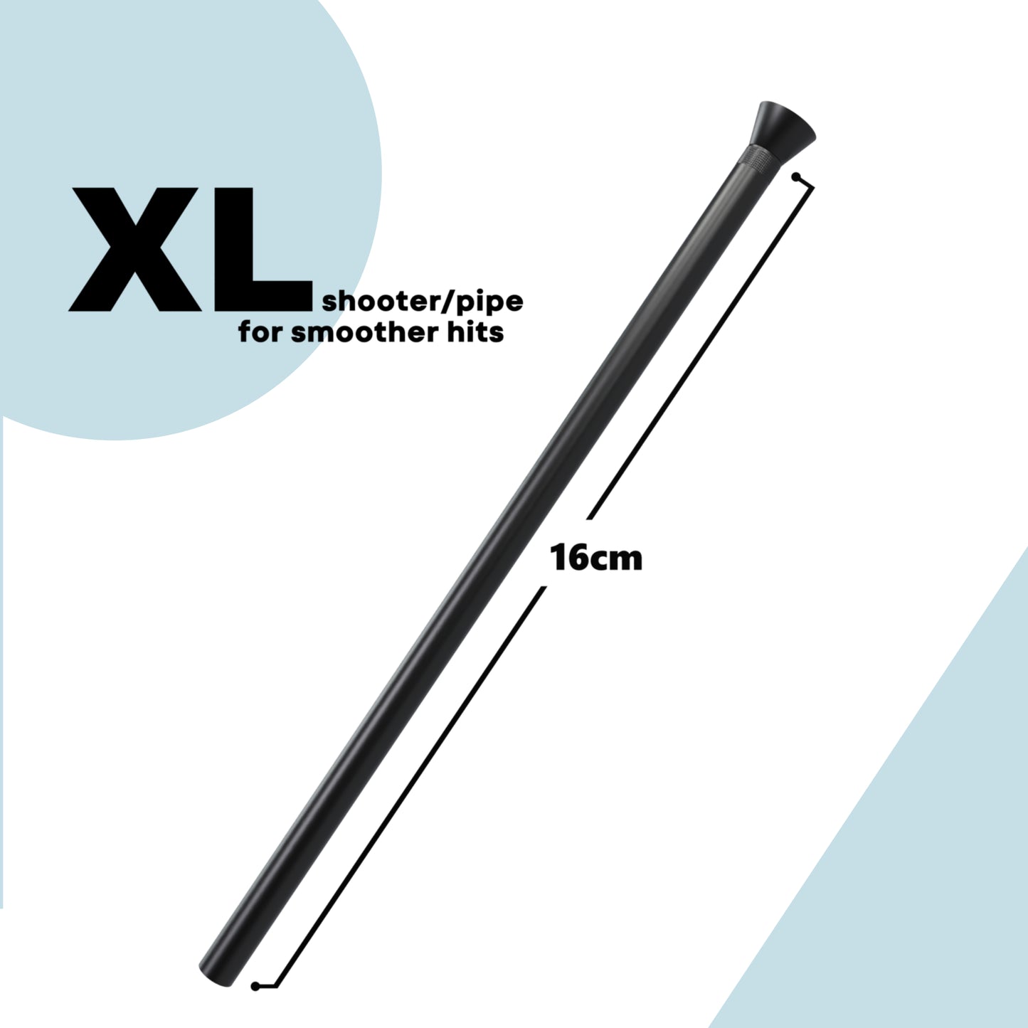 KILLBONGER XL Portable Detachable Universal Bottle Bong (Black)